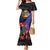 Peru Coat of Arms Family Matching Mermaid Dress and Hawaiian Shirt First Version 1821 - 1825