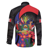 Peru Coat of Arms Family Matching Summer Maxi Dress and Hawaiian Shirt First Version 1821 - 1825