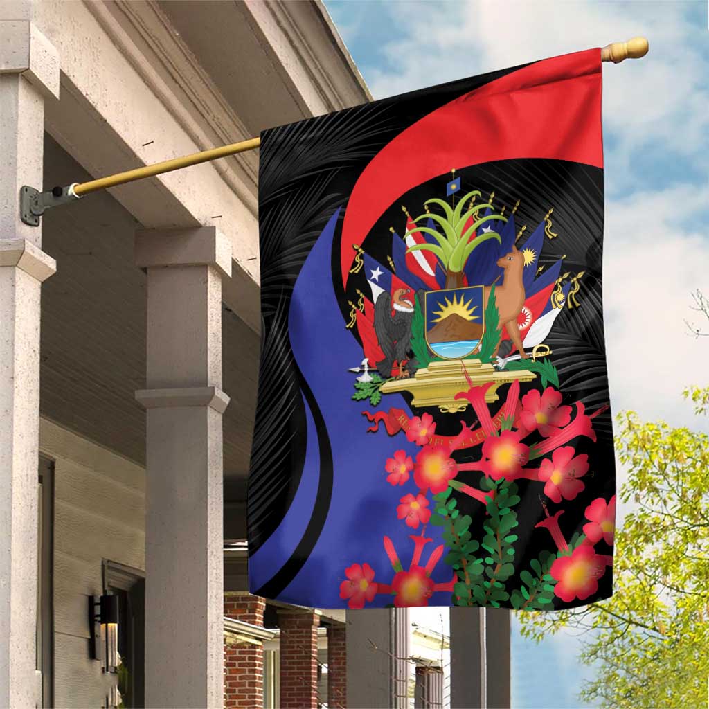 Peru Coat of Arms Garden Flag First Version 1821 - 1825