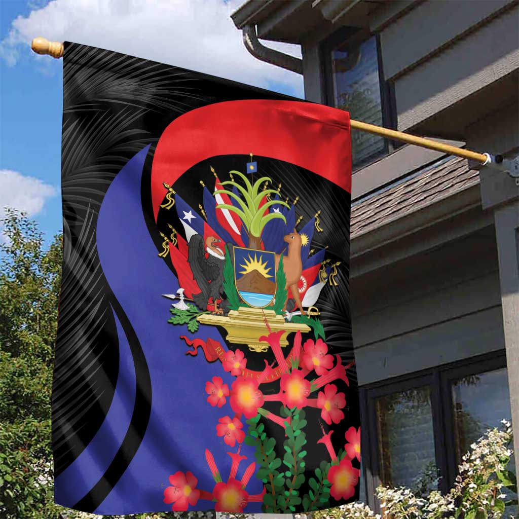 Peru Coat of Arms Garden Flag First Version 1821 - 1825 LT9