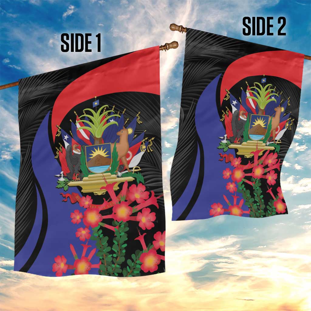 Peru Coat of Arms Garden Flag First Version 1821 - 1825