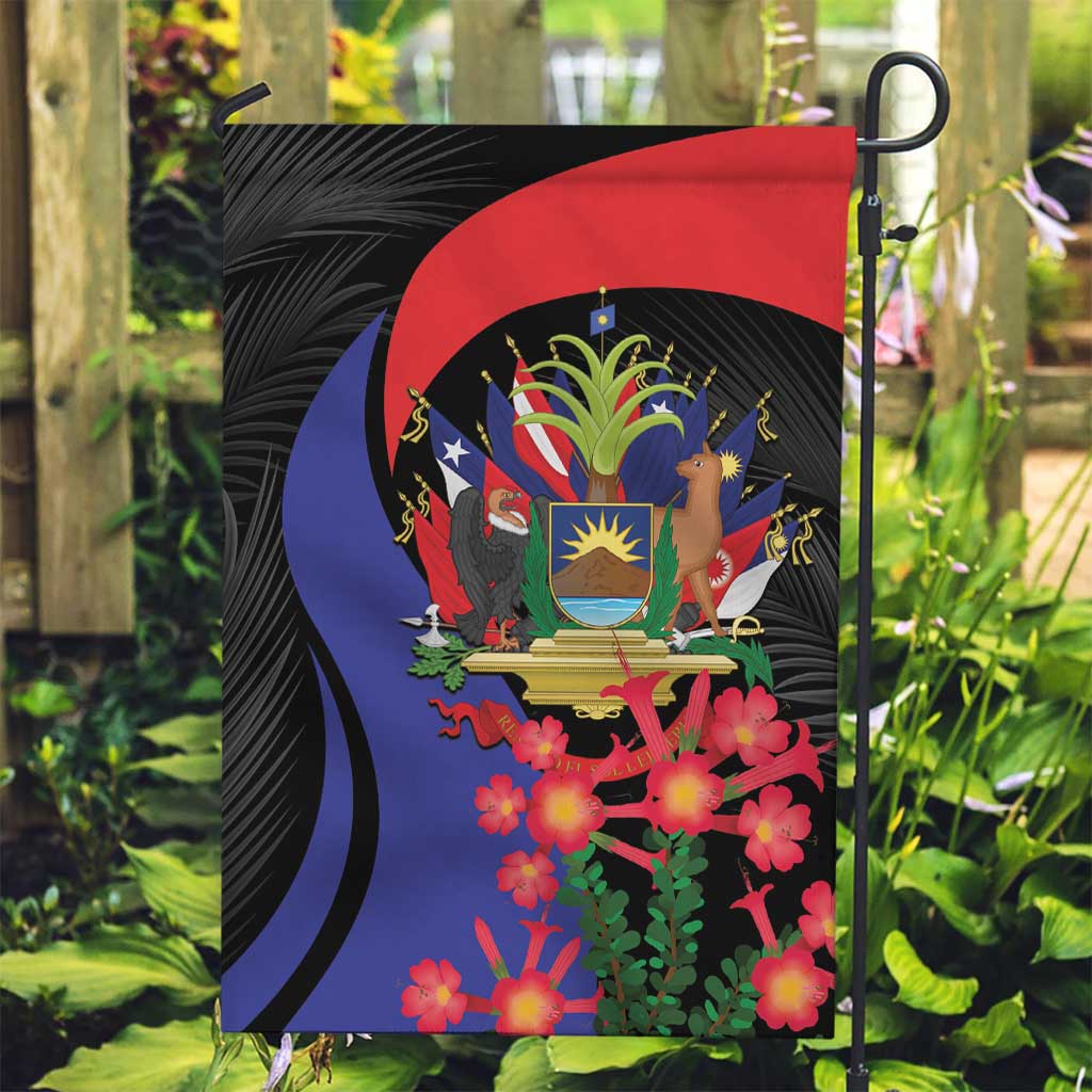 Peru Coat of Arms Garden Flag First Version 1821 - 1825