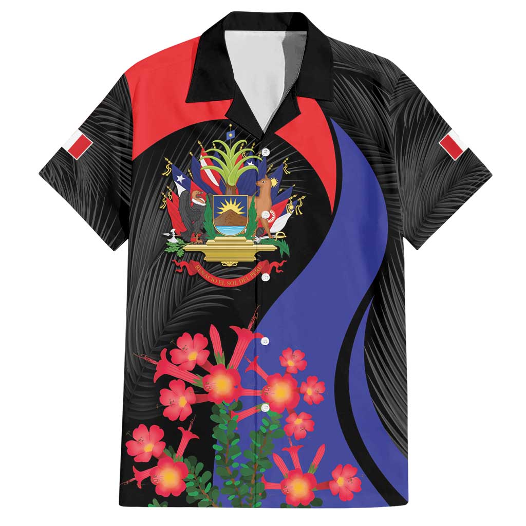 Peru Coat of Arms Hawaiian Shirt First Version 1821 - 1825