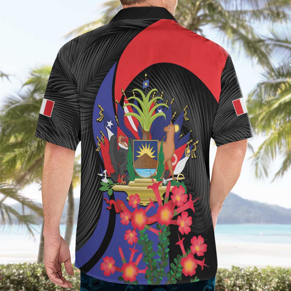 Peru Coat of Arms Hawaiian Shirt First Version 1821 - 1825