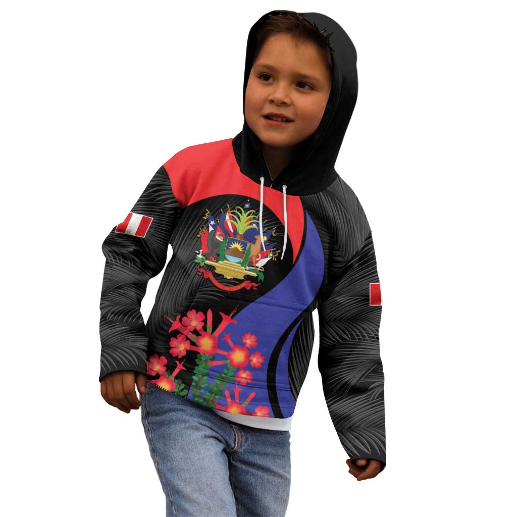 Peru Coat of Arms Kid Hoodie First Version 1821 - 1825