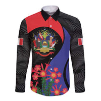 Peru Coat of Arms Long Sleeve Button Shirt First Version 1821 - 1825