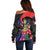 Peru Coat of Arms Off Shoulder Sweater First Version 1821 - 1825