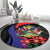 Peru Coat of Arms Round Carpet First Version 1821 - 1825 LT9