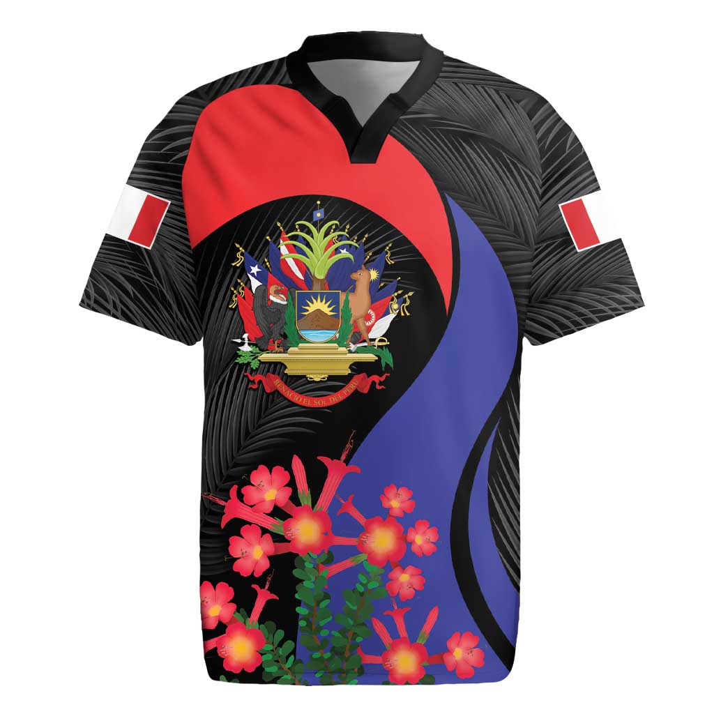 Peru Coat of Arms Rugby Jersey First Version 1821 - 1825