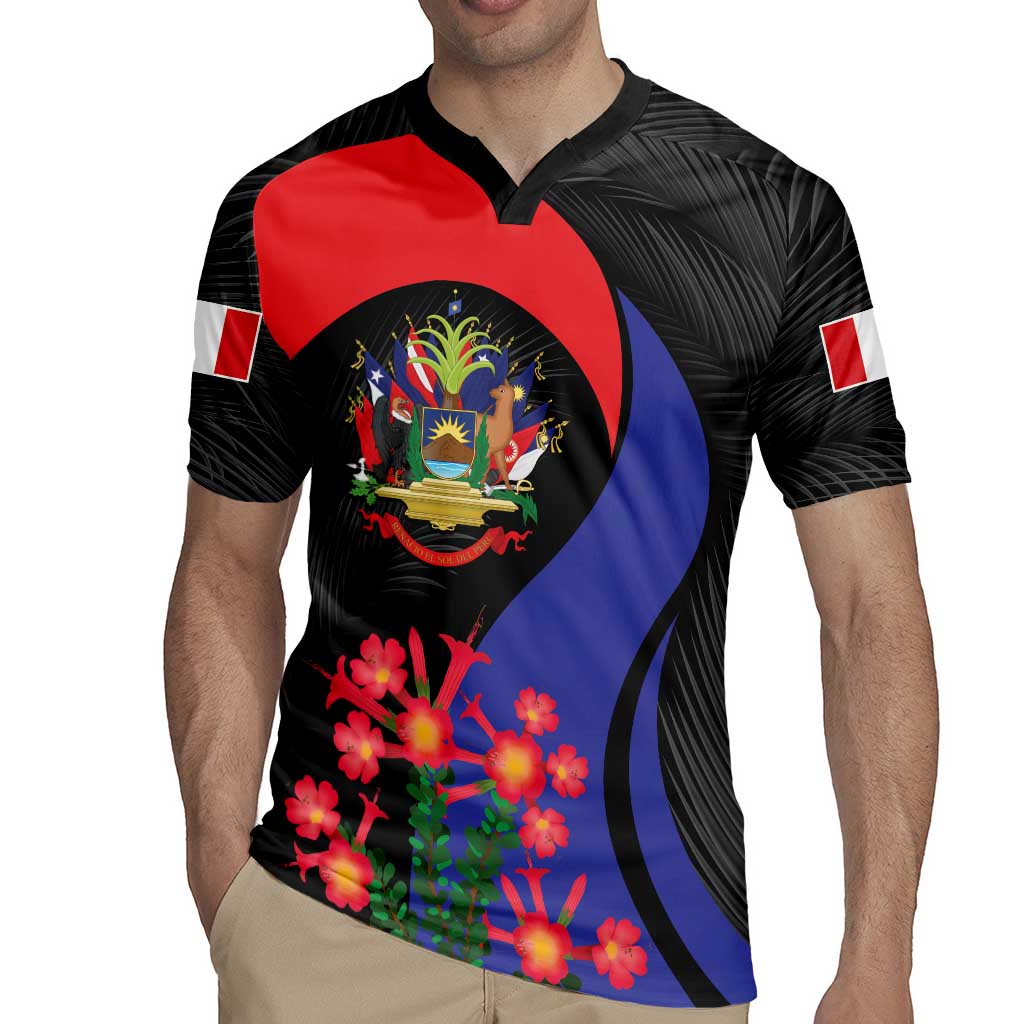 Peru Coat of Arms Rugby Jersey First Version 1821 - 1825