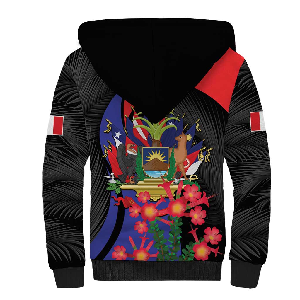 Peru Coat of Arms Sherpa Hoodie First Version 1821 - 1825