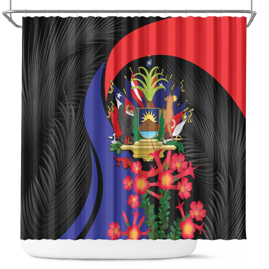 Peru Coat of Arms Shower Curtain First Version 1821 - 1825 LT9