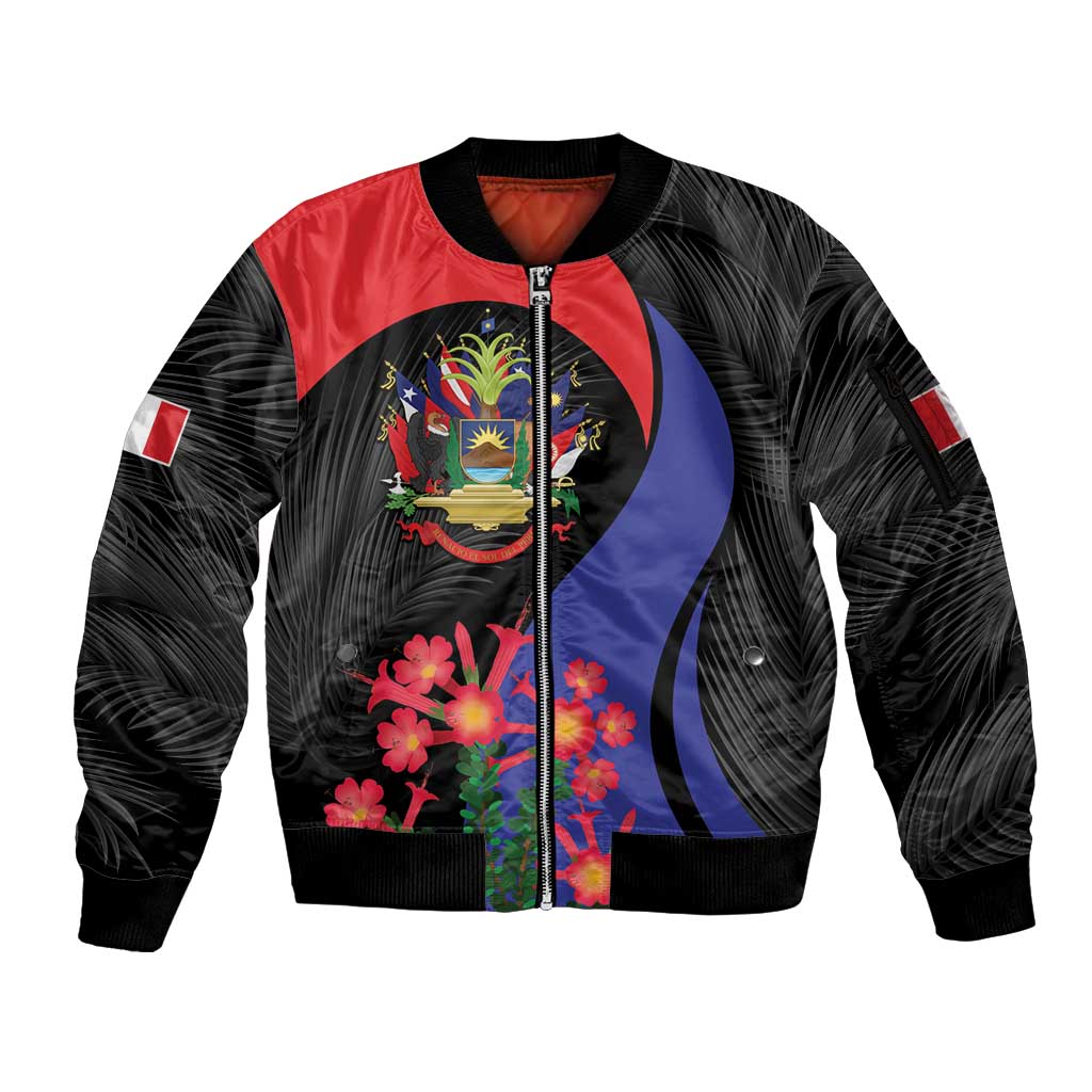 Peru Coat of Arms Sleeve Zip Bomber Jacket First Version 1821 - 1825