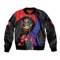Peru Coat of Arms Sleeve Zip Bomber Jacket First Version 1821 - 1825