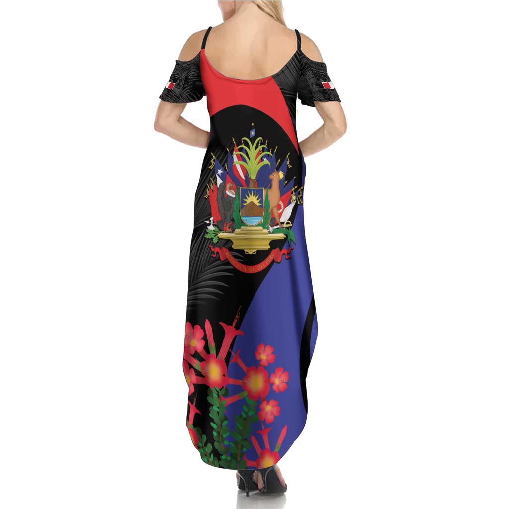 Peru Coat of Arms Summer Maxi Dress First Version 1821 - 1825