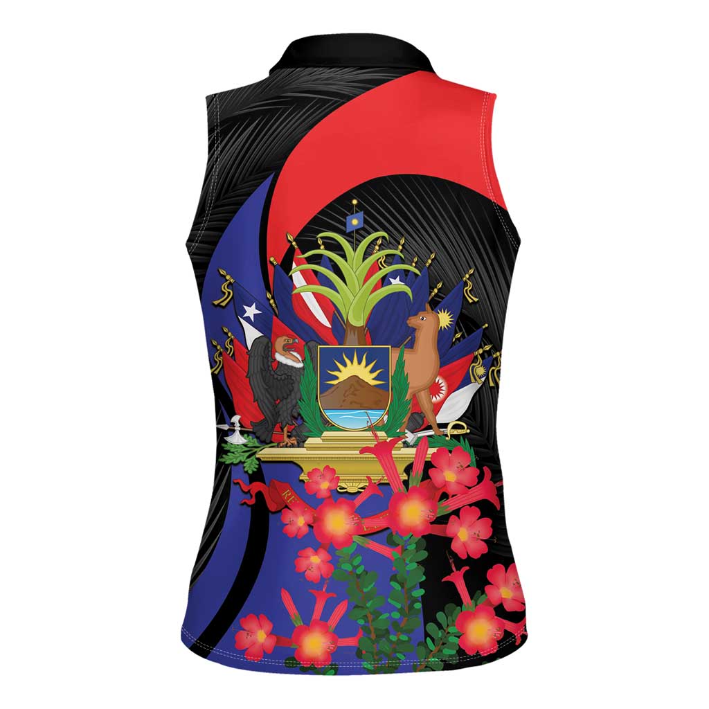 Peru Coat of Arms Women Sleeveless Polo Shirt First Version 1821 - 1825