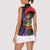 Peru Coat of Arms Women Sleeveless Polo Shirt First Version 1821 - 1825