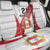 Peru Football Custom Back Car Seat Cover La Bicolor Arriba Peru