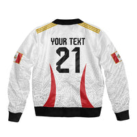 Peru Football Custom Bomber Jacket La Bicolor Arriba Peru