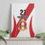 Peru Football Custom Canvas Wall Art La Bicolor Arriba Peru LT9