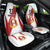 Peru Football Custom Car Seat Cover La Bicolor Arriba Peru