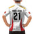 Peru Football Custom Family Matching Mermaid Dress and Hawaiian Shirt La Bicolor Arriba Peru