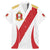 Peru Football Custom Family Matching Mermaid Dress and Hawaiian Shirt La Bicolor Arriba Peru
