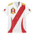 Peru Football Custom Family Matching Off Shoulder Maxi Dress and Hawaiian Shirt La Bicolor Arriba Peru