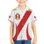 Peru Football Custom Family Matching Off Shoulder Maxi Dress and Hawaiian Shirt La Bicolor Arriba Peru
