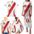 Peru Football Custom Family Matching Puletasi and Hawaiian Shirt La Bicolor Arriba Peru