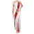 Peru Football Custom Family Matching Tank Maxi Dress and Hawaiian Shirt La Bicolor Arriba Peru