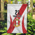 Peru Football Custom Garden Flag La Bicolor Arriba Peru LT9