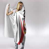 Peru Football Custom Hooded Blanket La Bicolor Arriba Peru LT9