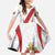 Peru Football Custom Kid Short Sleeve Dress La Bicolor Arriba Peru