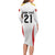 Peru Football Custom Long Sleeve Bodycon Dress La Bicolor Arriba Peru