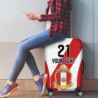 Peru Football Custom Luggage Cover La Bicolor Arriba Peru LT9