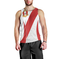 Peru Football Custom Men Tank Top La Bicolor Arriba Peru