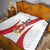 Peru Football Custom Quilt La Bicolor Arriba Peru LT9