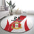 Peru Football Custom Round Carpet La Bicolor Arriba Peru LT9