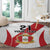 Peru Football Custom Round Carpet La Bicolor Arriba Peru LT9