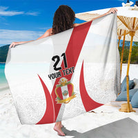 Peru Football Custom Sarong La Bicolor Arriba Peru LT9