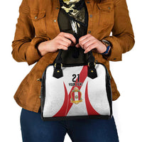 Peru Football Custom Shoulder Handbag La Bicolor Arriba Peru