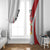 Peru Football Custom Window Curtain La Bicolor Arriba Peru