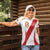 Peru Football Custom Women Polo Shirt La Bicolor Arriba Peru