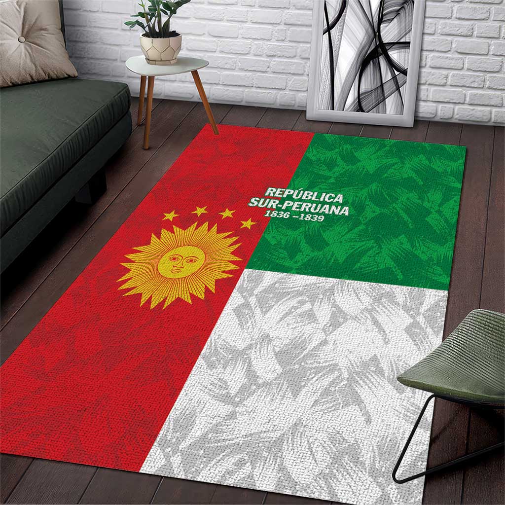 Republic of South Peru Area Rug Version 1836 - 1839