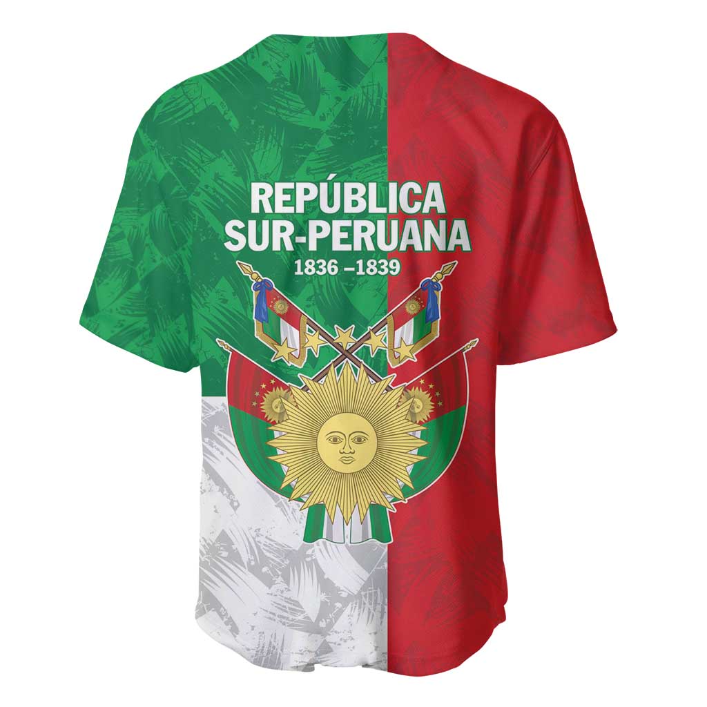 Republic of South Peru Baseball Jersey Version 1836 - 1839