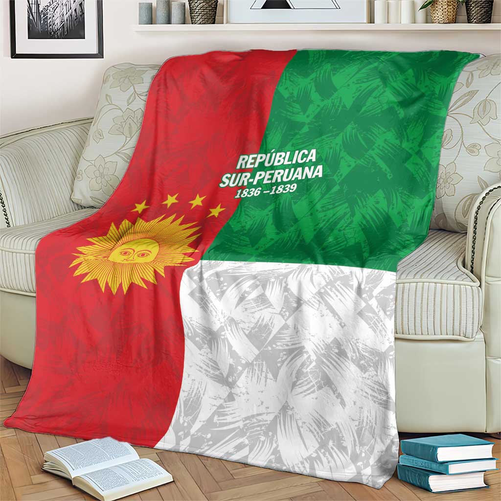 Republic of South Peru Blanket Version 1836 - 1839 LT9