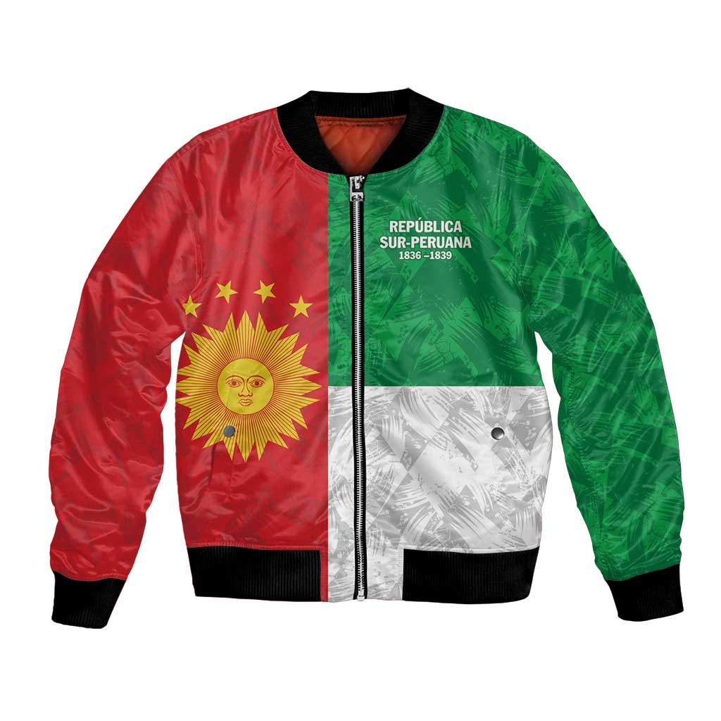 Republic of South Peru Bomber Jacket Version 1836 - 1839