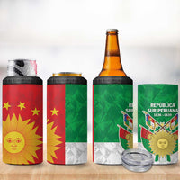 Republic of South Peru 4 in 1 Can Cooler Tumbler Version 1836 - 1839