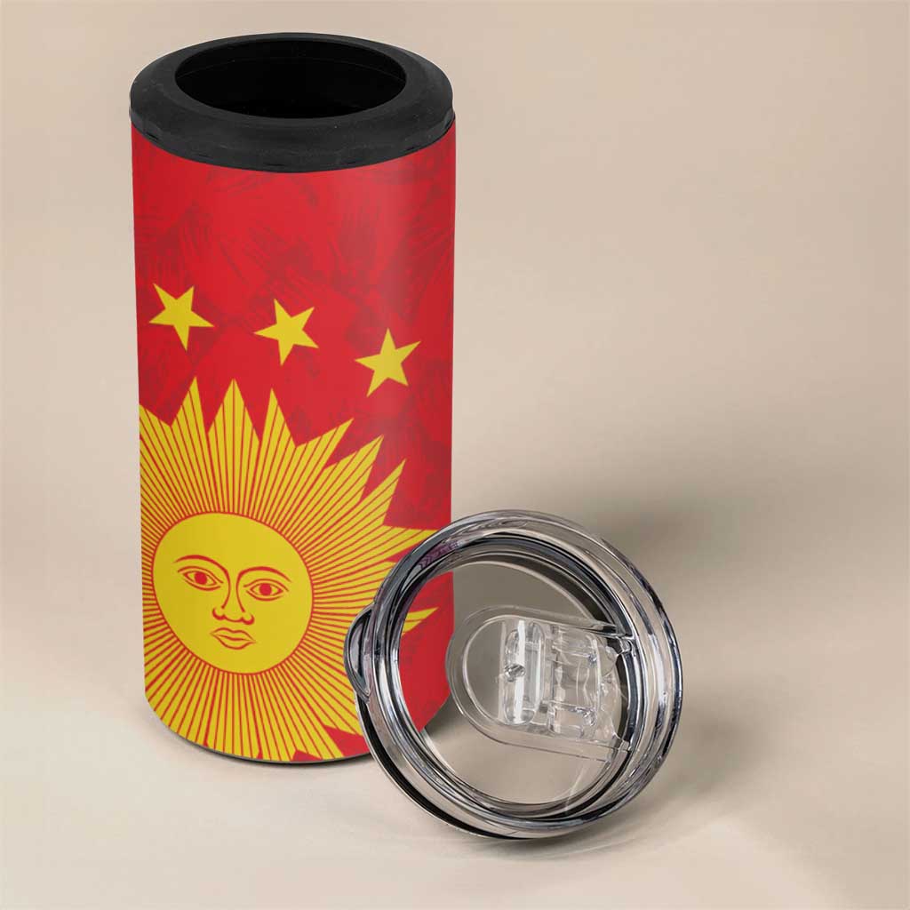 Republic of South Peru 4 in 1 Can Cooler Tumbler Version 1836 - 1839